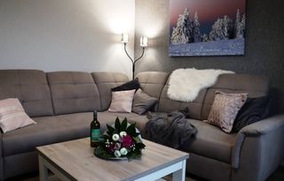 Stadtidyll Winterberg - Wohnzimmer Sitzecke
