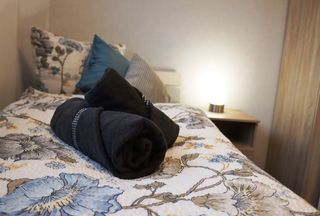 Stadtidyll Winterberg - Schlafzimmer mit zwei Einzelbetten