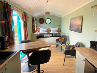 Tiny House Deichgraf Wohnbereich