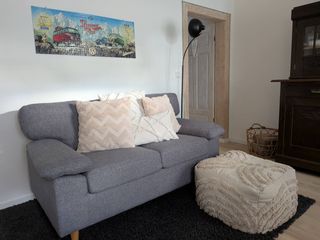 Couch im Wohnzimmer