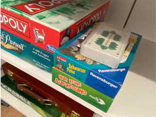 Spiele gibt es auch