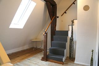 Treppe zum Dachzimmer