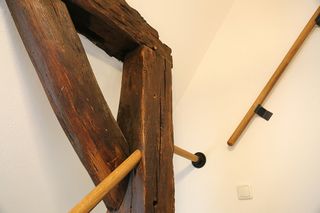Treppe zum Dachzimmer