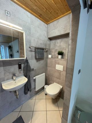 WC mit Dusche