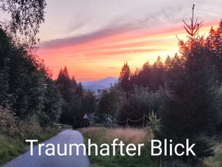 Aussicht vom Haus