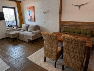 Essbereich + Blick Couch