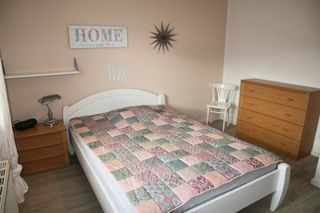 Schlafzimmer mit 1,40 m Bett Ferienwohnung Zwischen den Seen in Haltern am See