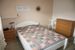 Schlafzimmer mit 1,40 m Bett Ferienwohnung Zwischen den Seen in Haltern am See