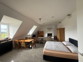 Wohnraum im Appartement 4 auf dem Hof König in Everswinke