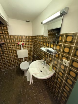 Badezimmer im Appartement 7 auf dem König in Everswinkel