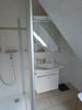 Badezimmer in der Ferienwohnung am Kleeberg in Lengerich