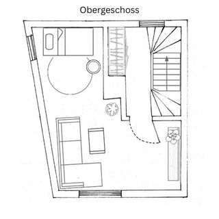 Skizze Obergeschoss