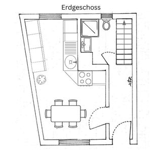 Skizze Erdgeschoss