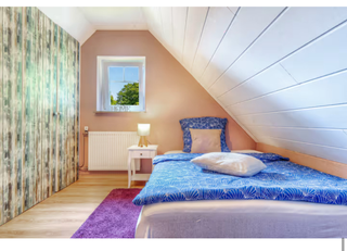 Schlafzimmer 2 im Landhaus Up'n Wall in Mettingen