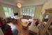Wohnzimmer Ferienwohnung Gartenblick