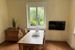 Wohnzimmer Ferienwohnung Gartenblick
