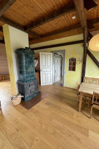 Wohnzimmer Ferienwohnung Weitblick