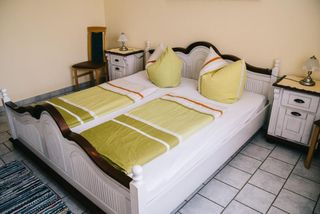 Schlafzimmer mit Dop
