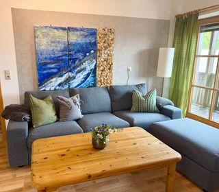 Sofa mit Blick nach