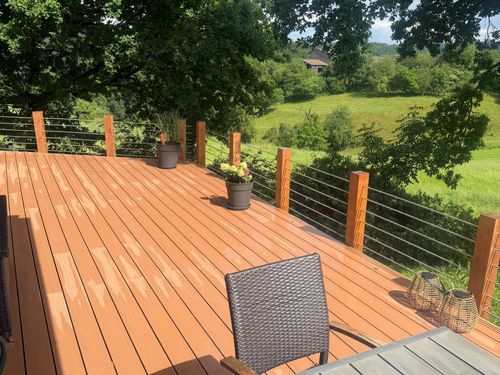 Terrasse mit herrlichem Ausblick Terrasse mit herrlichem Ausblick