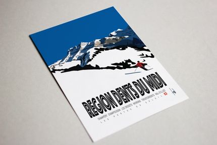 Carte postale Région Dents du Midi