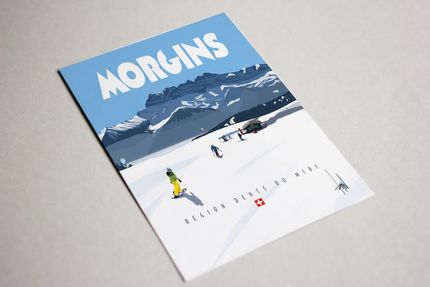 Carte postale Morgins