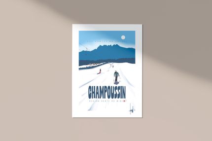 Poster Danny Touw - Champoussin / Grand format