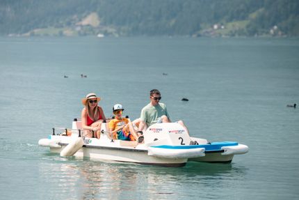 Kulinarik-Pedalo auf dem Walensee