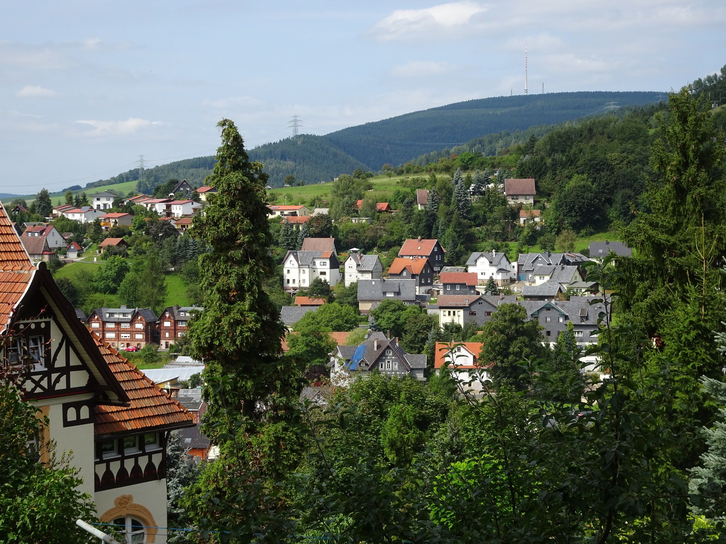 Blick auf den Ort