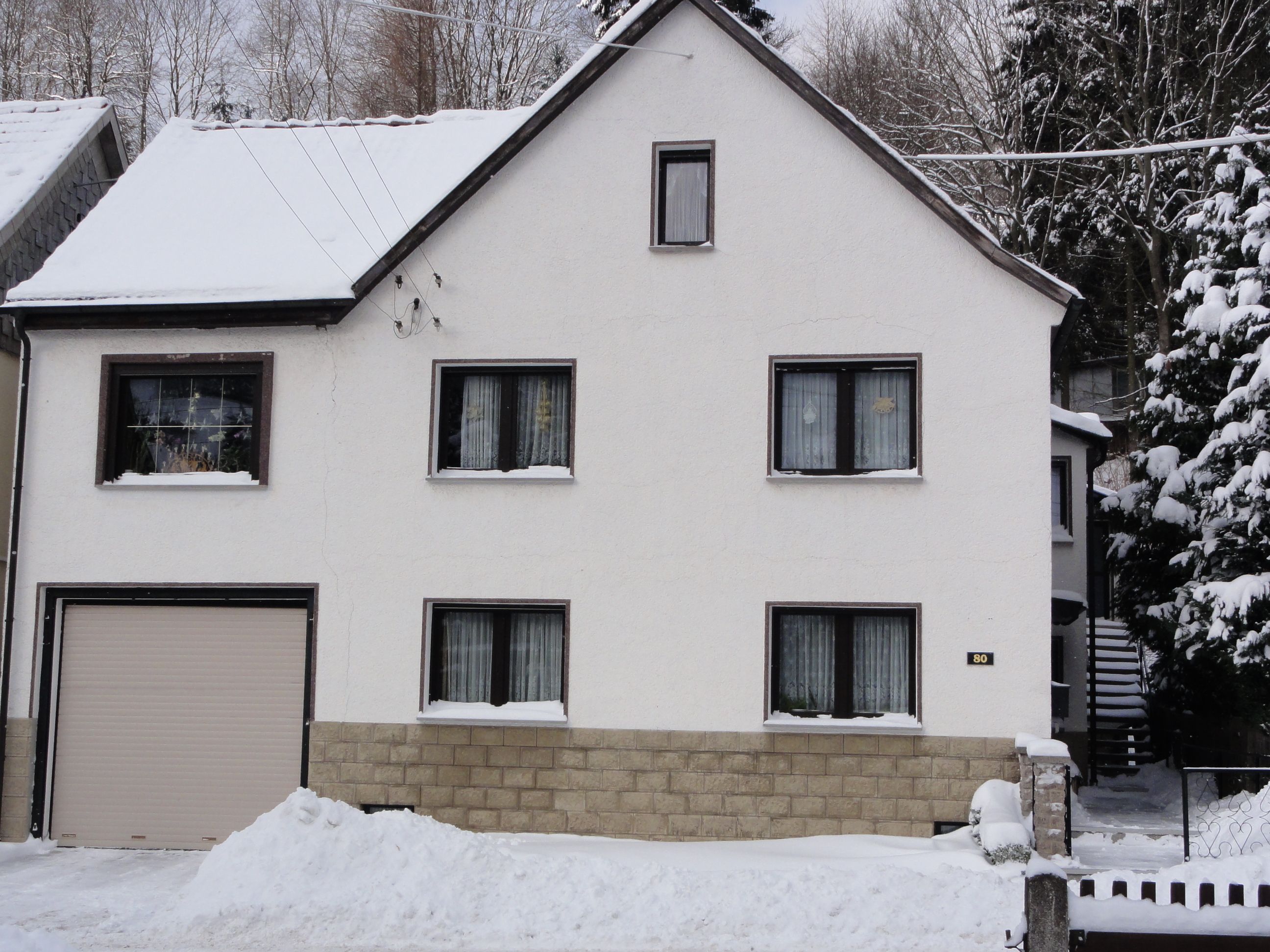 Außenansicht im Winter