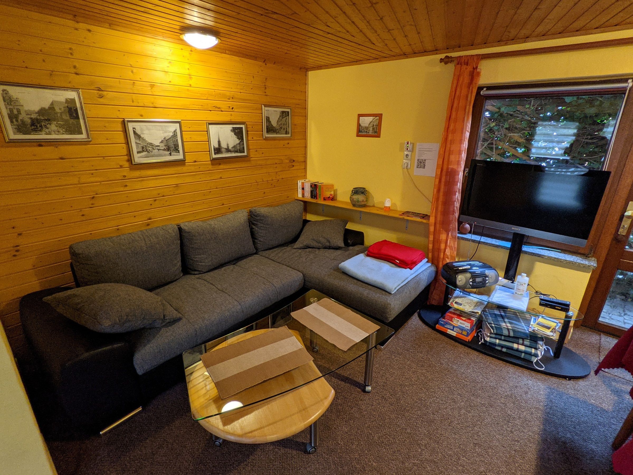 Wohnzimmer Fewo