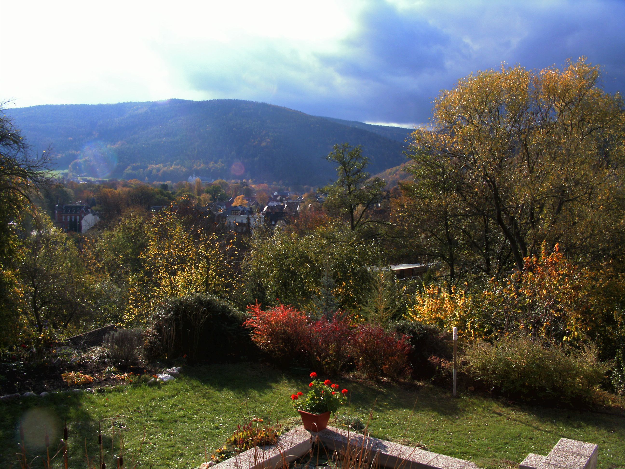 Blick über Bad Blankenburg