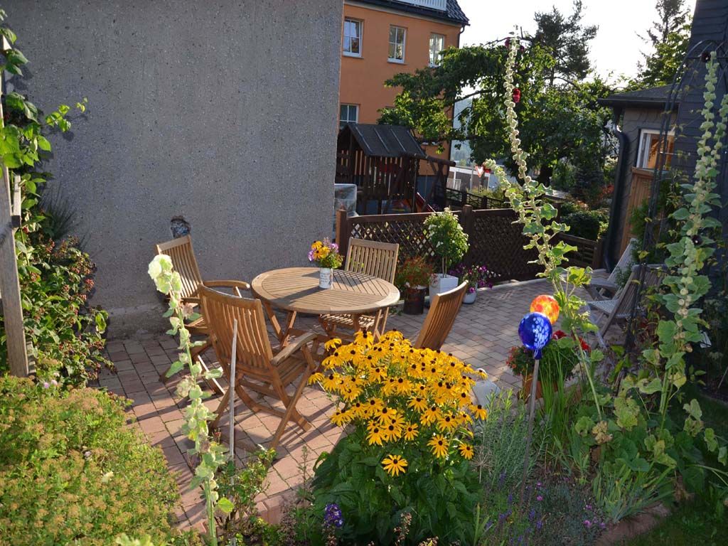 Sitzecke im Garten