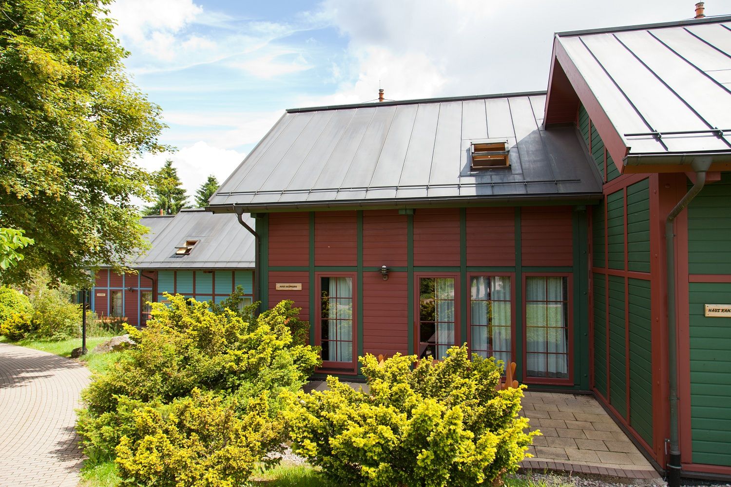 Weg zu den Chalets