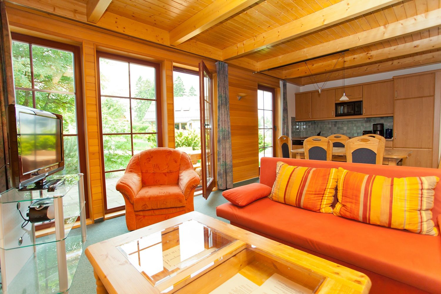 Chalet Wohnbereich