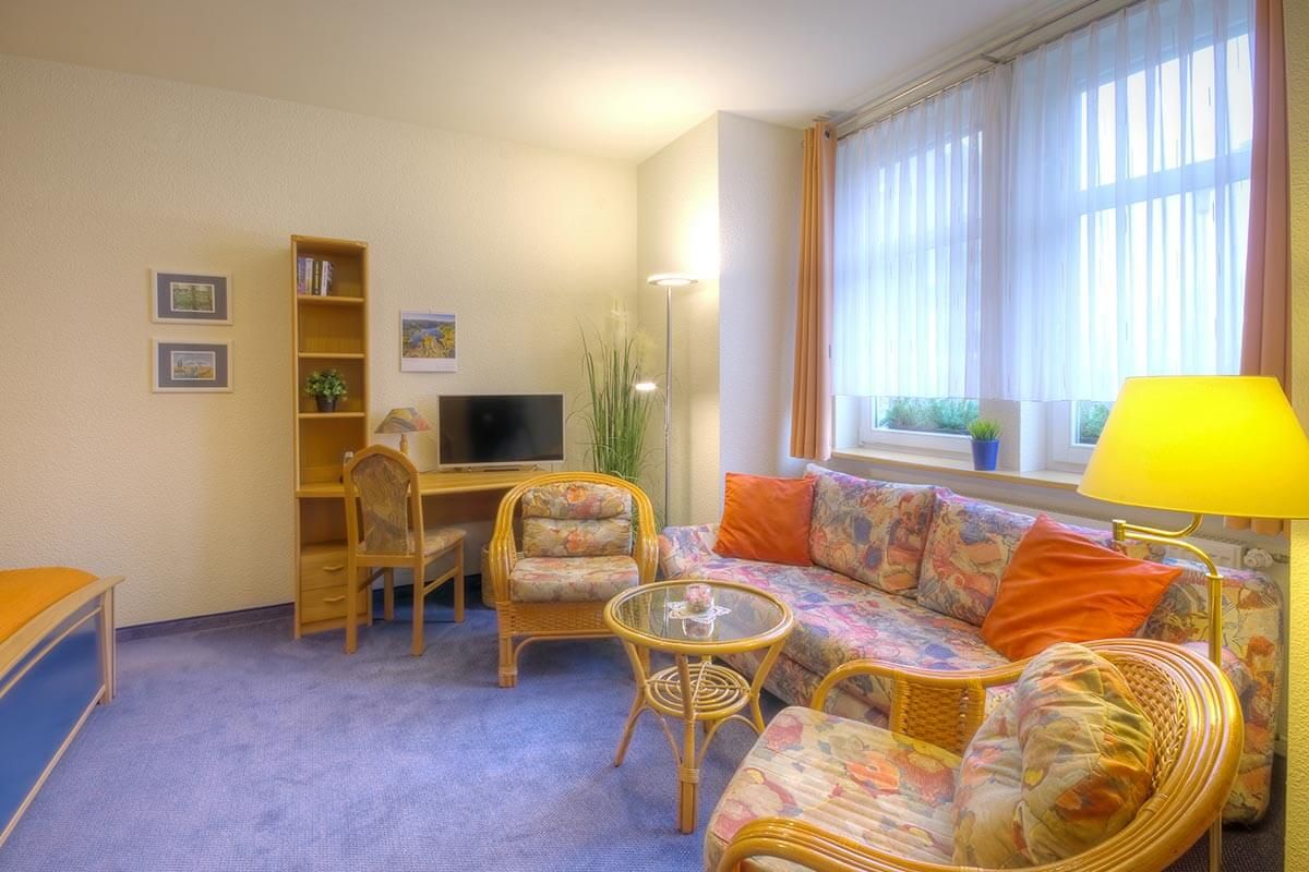 Ferienwohnung Bob - Wohn-Schlafbereich