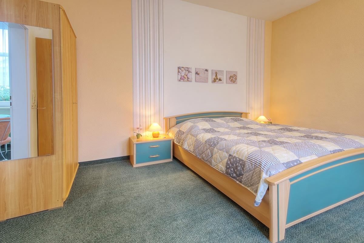 Ferienwohnung Rodel - Schlafbereich