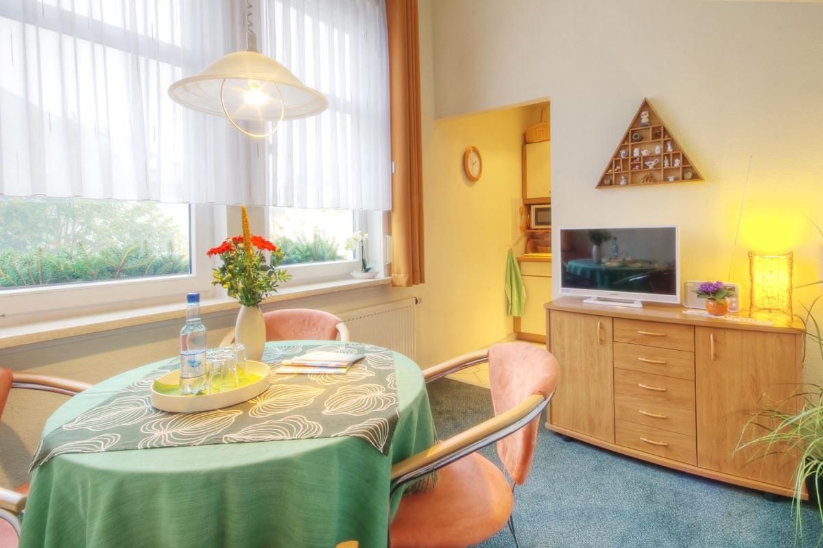 Ferienwohnung Rodel - Wohnbereich