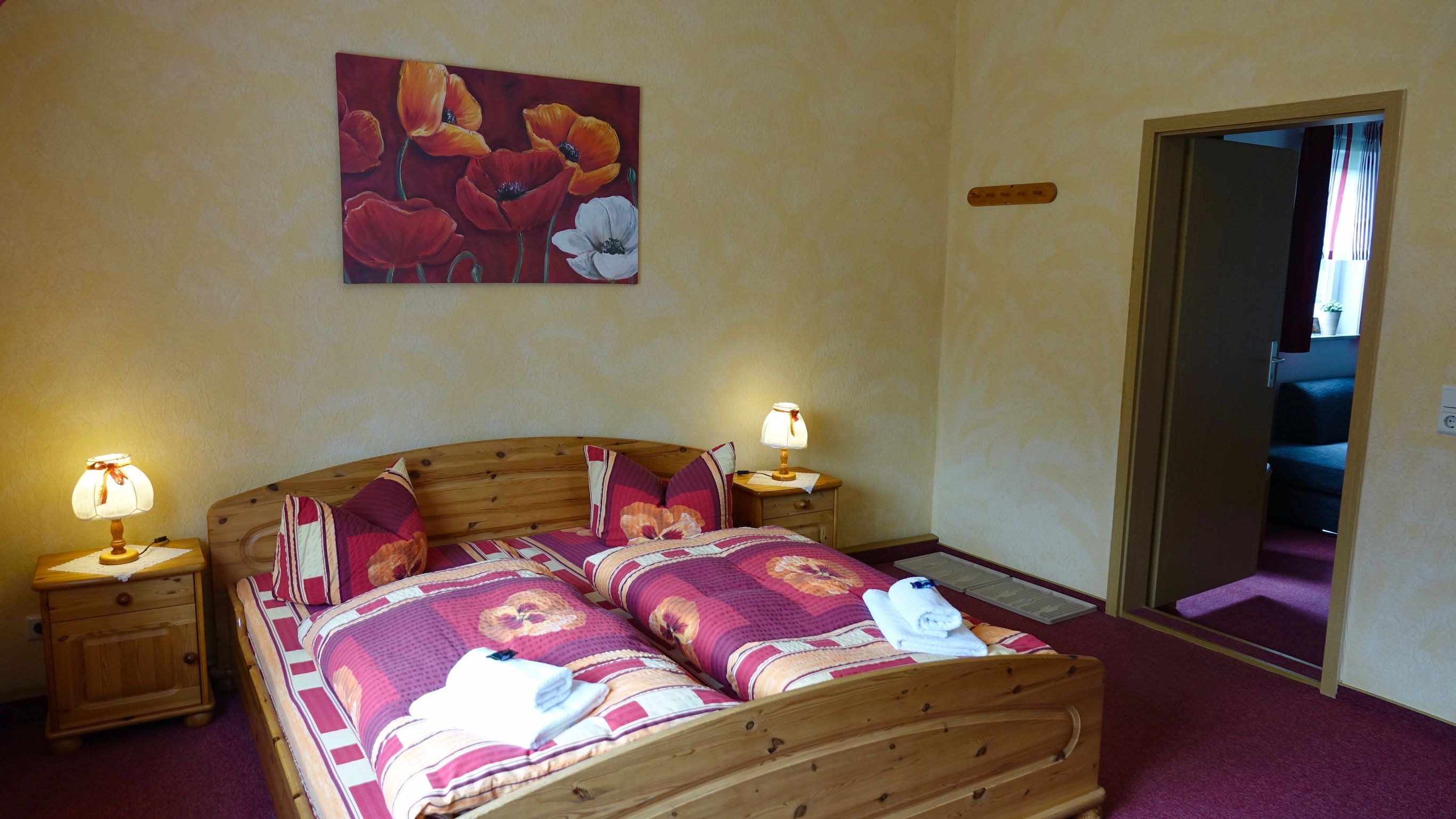 Ferienwohnung Schlafzimmer