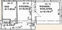 Grundriss Appartment 7