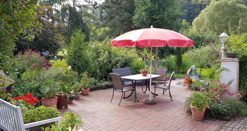 Garten mit Sitzecke