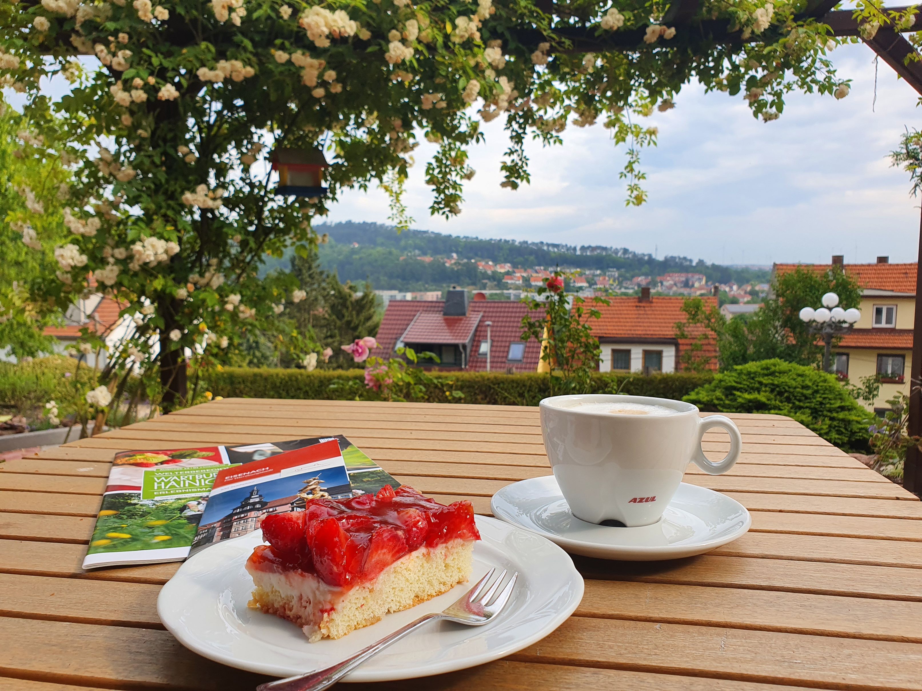 Caffe und Kuchen