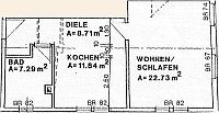 Grundriss Appartment 8
