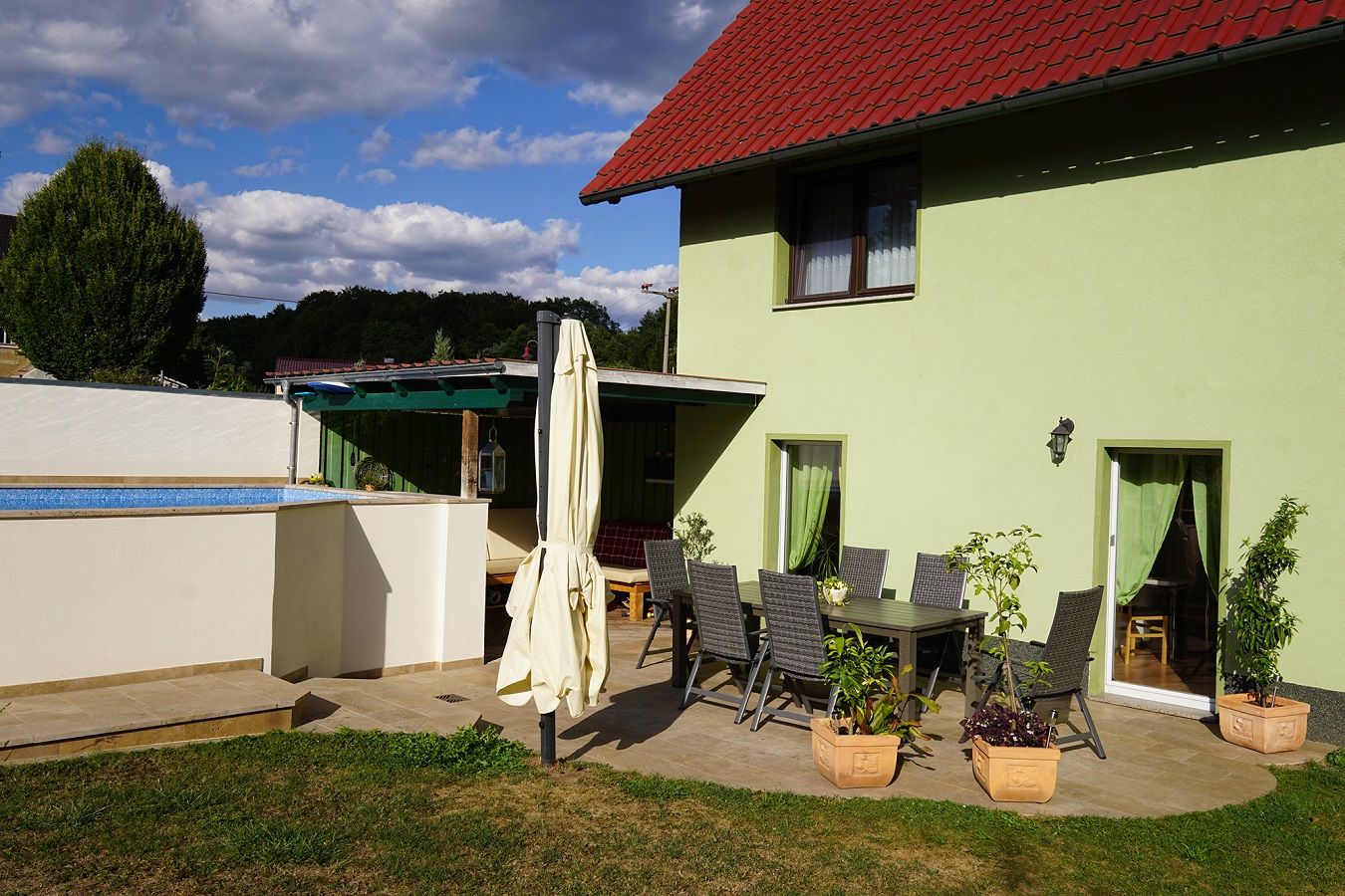 Terrassenansicht
