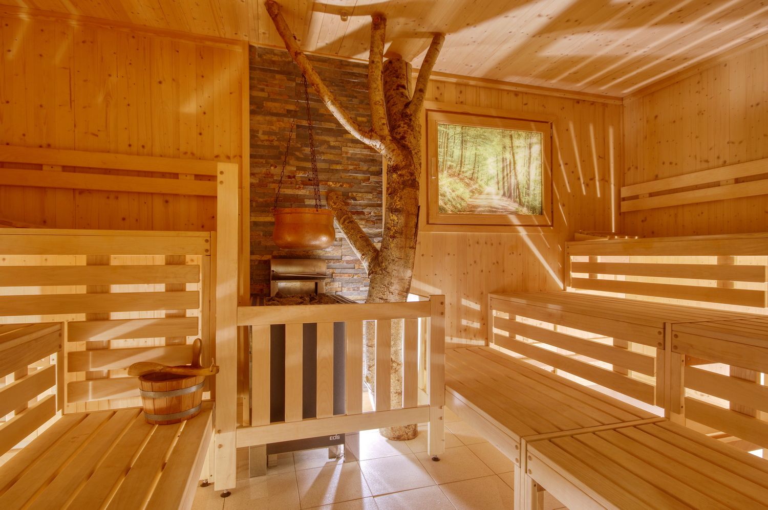 Finnische Sauna