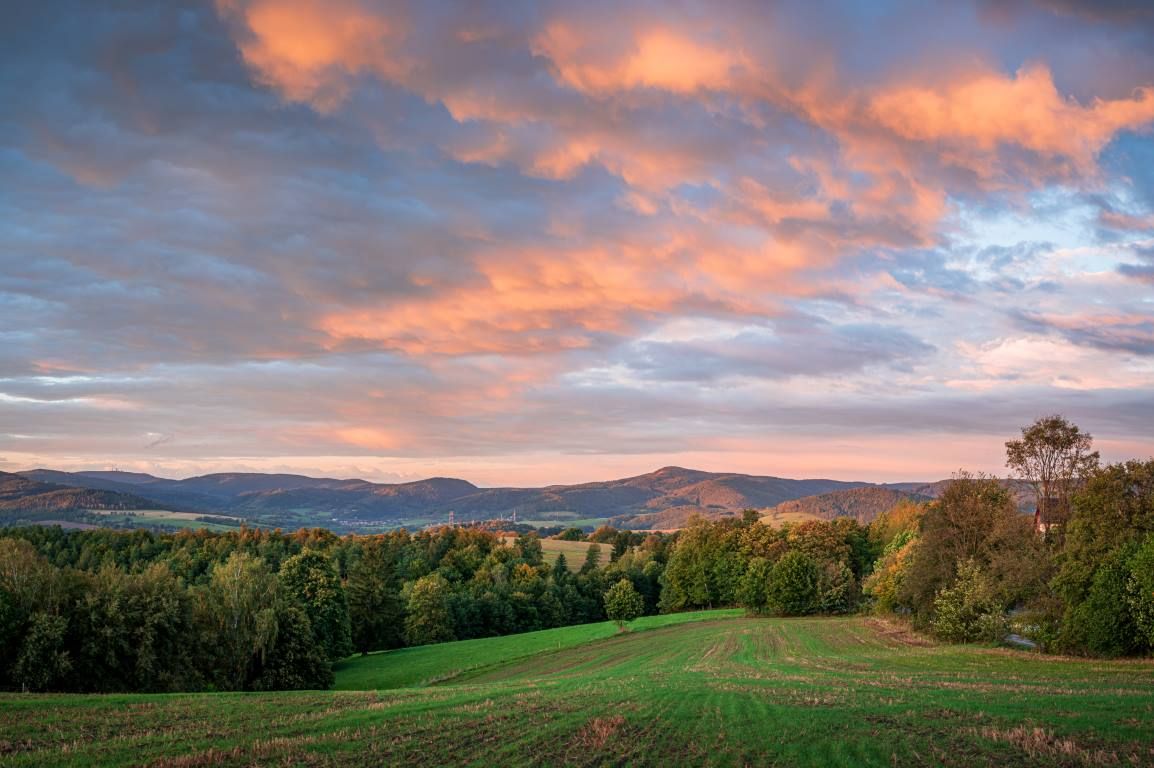 Landschaft um das Hotel