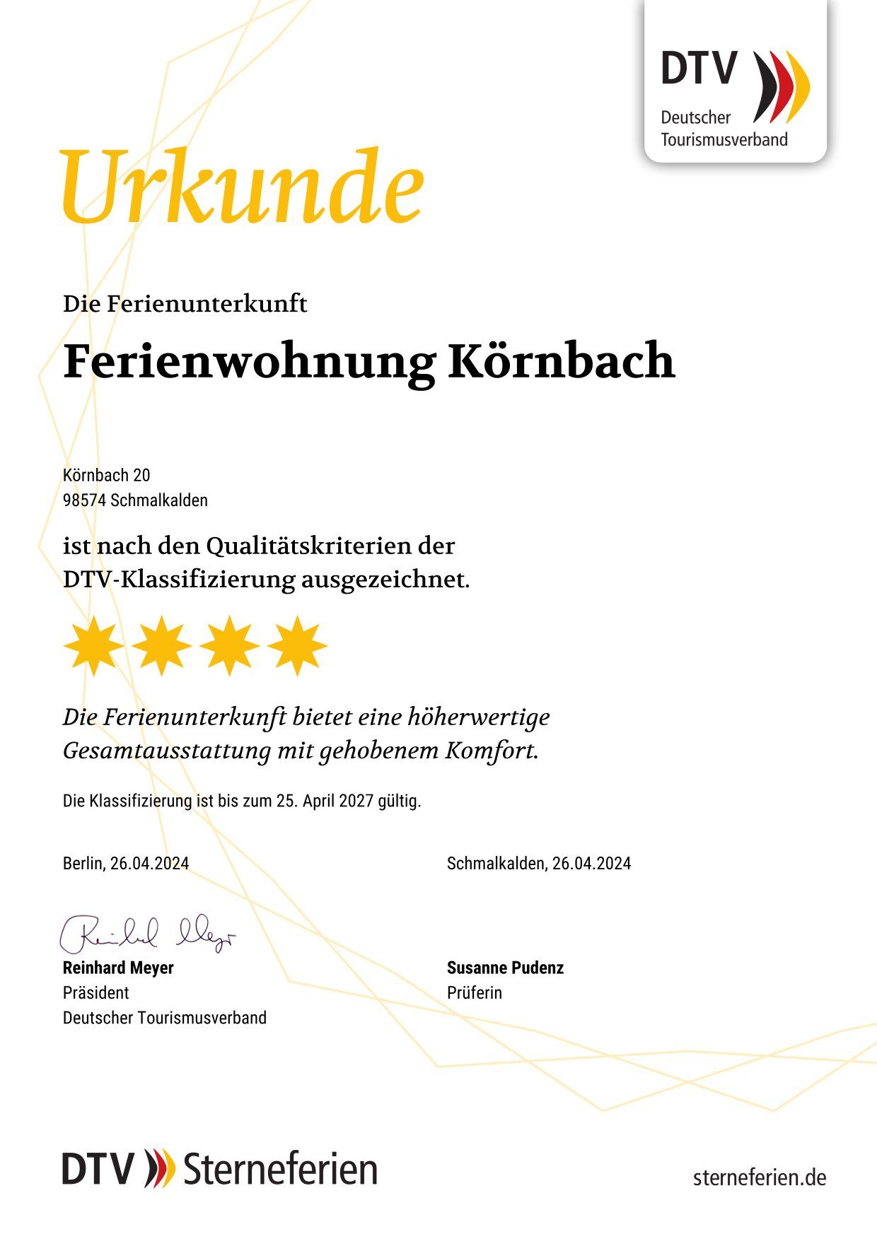 DTV Klassifizierung