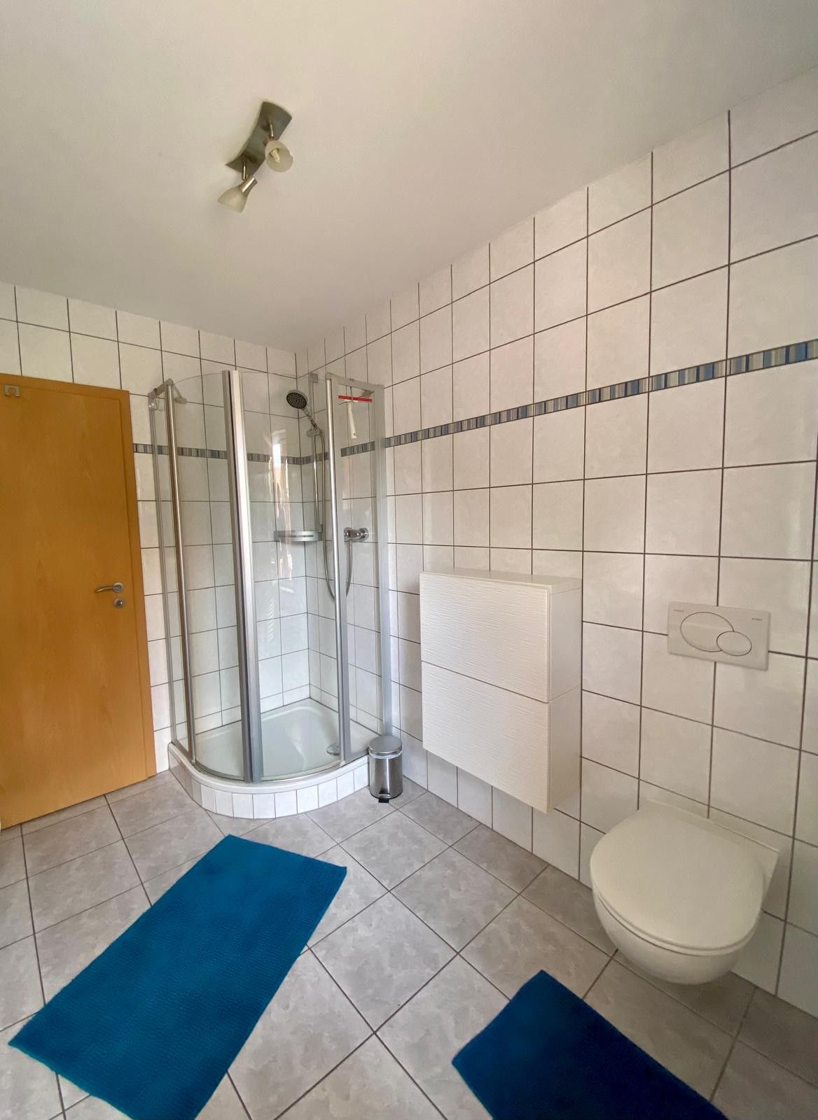 Dusche mit WC
