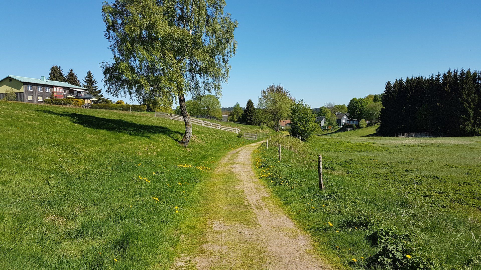 Herrliche Mittelgebirgslandschaft