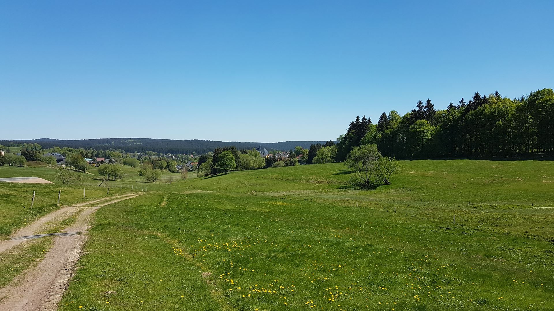 Herrliche Mittelgebirgslandschaft
